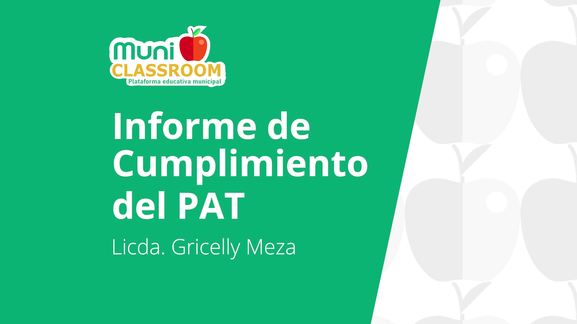 Capacitación | Informe de Cumplimiento del Plan de Trabajo PAT 2022