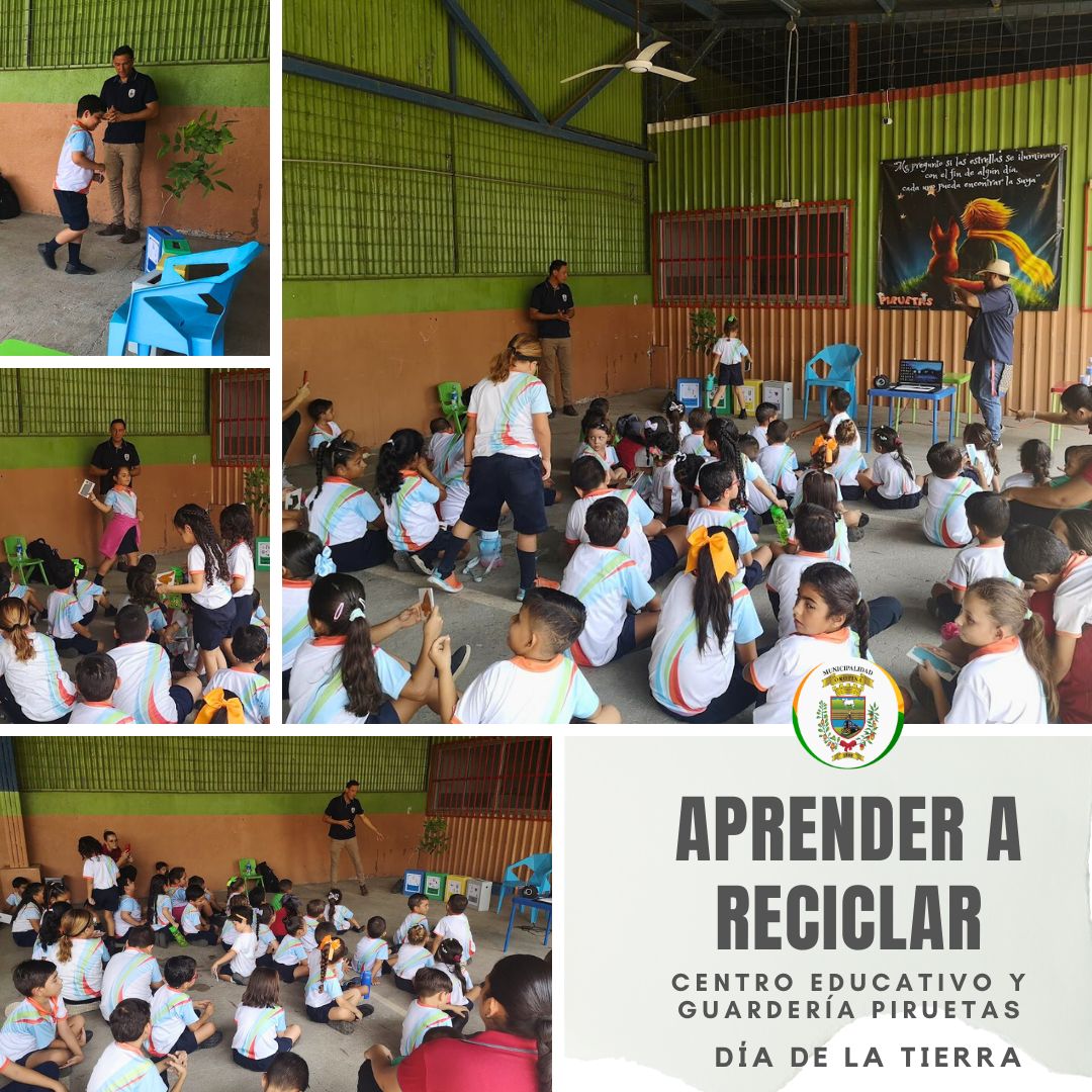 Capacitaciones sobre reciclaje en Centros Educativos 2024