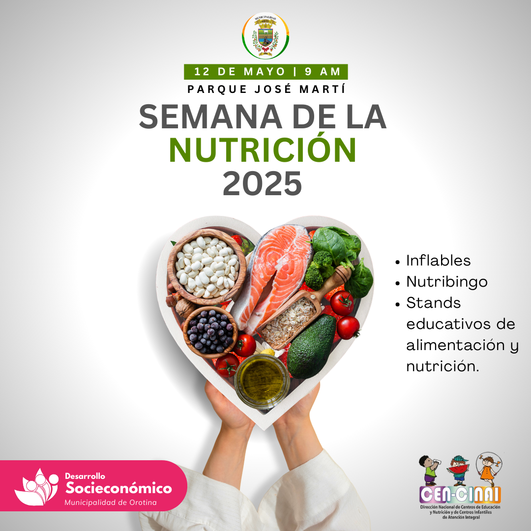 ¡Se viene la Semana de la Nutrición!